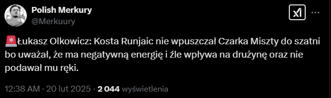 Tak Kosta Runjaić w Legii TRAKTOWAŁ Cezarego Misztę! O.o